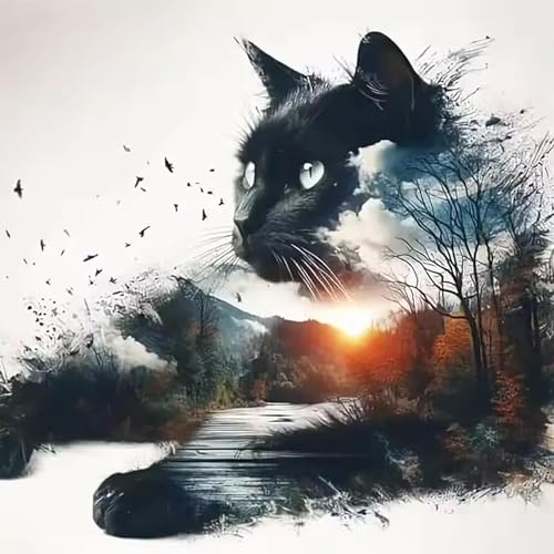 Jawecci Katzen Diamond Painting Erwachsene, 5D Diamant Painting Tiere Bilder Erwachsene Anfänger, DIY Diamant Kunst Set Diamant Malerei Kinder für Home Dekor 30x40cm Jawecci Katzen Diamond Painting Erwachsene, 5D Diamant Painting Tiere Bilder Erwachsene Anfänger, DIY Diamant Kunst Set Diamant Malerei Kinder für Home Dekor 30x40cm von Jawecci