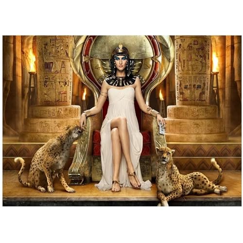 Königin von Ägypten Diamond Painting Erwachsene Groß XXL 30x60cm, DIY 5D Diamant Painting Bilder kinder Malen Nach Zahlen Set, Diamond Art Full Diamant Malerei Kunst Basteln für Home Wand Dekor G-287 Königin von Ägypten Diamond Painting Erwachsene Groß XXL 30x60cm, DIY 5D Diamant Painting Bilder kinder Malen Nach Zahlen Set, Diamond Art Full Diamant Malerei Kunst Basteln für Home Wand Dekor G-287 von Jaxiaco