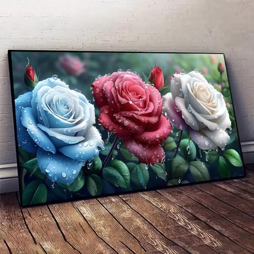 Malen Nach Zahlen Erwachsene Blume Rose DIY Handgemalt Ölgemälde Leinwand Set mit 3 Pinsel und Acrylpigment für Malerei Bastelset, Frauen Home Deko Geburtstag Weihnachten Geschenk 25x50cm X-584 Malen Nach Zahlen Erwachsene Blume Rose DIY Handgemalt Ölgemälde Leinwand Set mit 3 Pinsel und Acrylpigment für Malerei Bastelset, Frauen Home Deko Geburtstag Weihnachten Geschenk 25x50cm X-584 von Jaxiaco