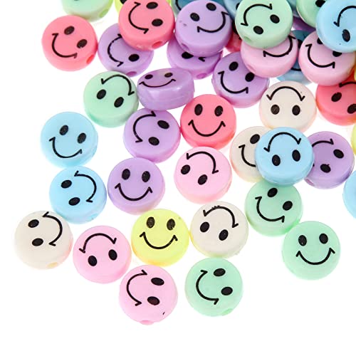 100 Stück Mehrfarben Acryl Smiley-Perlen 15mm Pony Scheibenmünze Schwarz Lächelndes Gesicht Lose Abstandshalterperlen für DIY-Schmuck Armband Handy-Anhänger machen 100 Stück Mehrfarben Acryl Smiley-Perlen 15mm Pony Scheibenmünze Schwarz Lächelndes Gesicht Lose Abstandshalterperlen für DIY-Schmuck Armband Handy-Anhänger machen von Jaydis