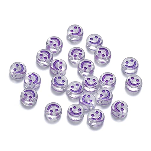 200 Stück klar Acryl Smiley Gesicht Perlen 10mm Pony Scheibenmünze lila Emaille Lächeln Gesicht Lose Abstandshalter Perlen für DIY Schmuck Armband Handy Anhänger machen 200 Stück klar Acryl Smiley Gesicht Perlen 10mm Pony Scheibenmünze lila Emaille Lächeln Gesicht Lose Abstandshalter Perlen für DIY Schmuck Armband Handy Anhänger machen von Jaydis