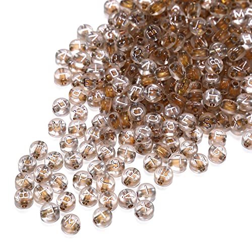 200pcs Clear Gold Acryl flache Runde Alphabet Buchstaben Perlen 7mm Pony Disc Münze Rose Gold A-Z Buchstaben lose Abstandshalter Perlen für DIY Armband Schmuck machen 200pcs Clear Gold Acryl flache Runde Alphabet Buchstaben Perlen 7mm Pony Disc Münze Rose Gold A-Z Buchstaben lose Abstandshalter Perlen für DIY Armband Schmuck machen von Jaydis