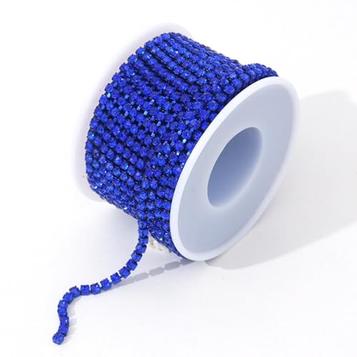 9,1 m, 3 mm Kristall, dunkelblaue Strasssteine, geschlossene Kette, SS12, Kristall-Strass-Klaue, Tassenkette, Glitzer-Diamant-Kette, Rolle für Schuhanhänger, DIY, Schmuckherstellung, Handwerk 9,1 m, 3 mm Kristall, dunkelblaue Strasssteine, geschlossene Kette, SS12, Kristall-Strass-Klaue, Tassenkette, Glitzer-Diamant-Kette, Rolle für Schuhanhänger, DIY, Schmuckherstellung, Handwerk von Jaydis