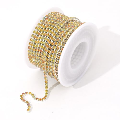 9,1 m, 3 mm Kristall-Strass-Kette, geschlossene Kette, SS12, Kristall-Strass-Klaue, Tassenkette, Glitzer, Diamant-Kette, Rolle zum Nähen, Schuhe, Kleidung, Tassen, DIY, Schmuckherstellung, Handwerk 9,1 m, 3 mm Kristall-Strass-Kette, geschlossene Kette, SS12, Kristall-Strass-Klaue, Tassenkette, Glitzer, Diamant-Kette, Rolle zum Nähen, Schuhe, Kleidung, Tassen, DIY, Schmuckherstellung, Handwerk von Jaydis