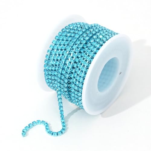 9,1 m, 3 mm Kristall-Strass-Kette, geschlossene Kette, SS12, Kristall-Strass-Klaue, Tassenkette, Glitzer, Diamant-Kette, Rolle zum Nähen, Schuhe, Kleidung, Tassen, DIY, Schmuckherstellung, Handwerk 9,1 m, 3 mm Kristall-Strass-Kette, geschlossene Kette, SS12, Kristall-Strass-Klaue, Tassenkette, Glitzer, Diamant-Kette, Rolle zum Nähen, Schuhe, Kleidung, Tassen, DIY, Schmuckherstellung, Handwerk von Jaydis