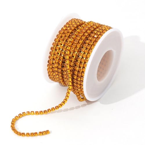 9,1 m, 3 mm Kristall-Strass-Kette, geschlossene Kette, SS12, Kristall-Strass-Klaue, Tassenkette, Glitzer-Diamant-Kette, Rolle für Schuhanhänger, Handwerk, Schmuckherstellung, Hochzeit, DIY-Dekoration 9,1 m, 3 mm Kristall-Strass-Kette, geschlossene Kette, SS12, Kristall-Strass-Klaue, Tassenkette, Glitzer-Diamant-Kette, Rolle für Schuhanhänger, Handwerk, Schmuckherstellung, Hochzeit, DIY-Dekoration von Jaydis