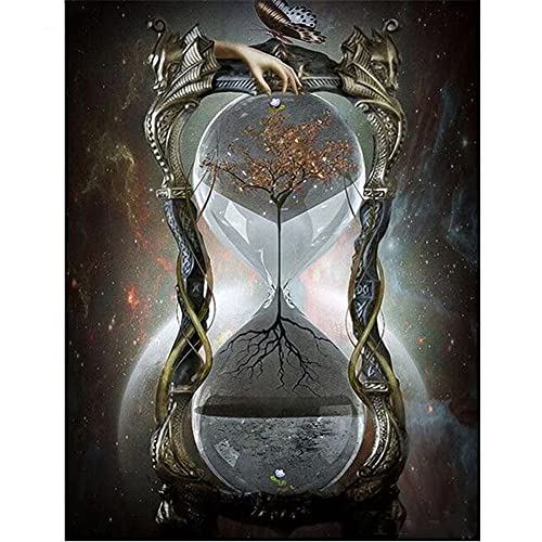 5D Diamant Painting Bilder für Erwachsene Kinder,Fantasy Sanduhr DIY Diamond Painting Full Drill Crystal Strass Stickerei Kreuzstich Set,Arts Craft Leinwand Home Dekoration Geschenke-12x16in,30x40cm 5D Diamant Painting Bilder für Erwachsene Kinder,Fantasy Sanduhr DIY Diamond Painting Full Drill Crystal Strass Stickerei Kreuzstich Set,Arts Craft Leinwand Home Dekoration Geschenke-12x16in,30x40cm von Jayogo