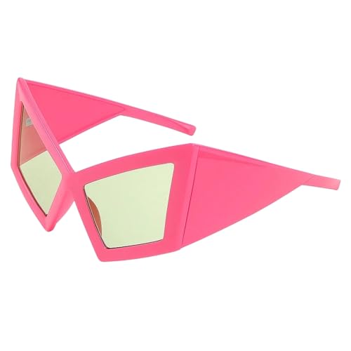 JazRvr 1 Stück lustige sonnenbrille, hässliche sonnenbrille, sonnenbrille lustig, lustige brille, Übergroße Lustige Sonnenbrille, für Partys und Hip-Hop-Tanz, Einzigartiges und Stilvolles Design von JazRvr