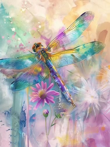 Diamond Painting Bunt 5D Diamant Painting Erwachsene und Kinder Bilder Dragonfly Mosaikherstellung Bastelset Crystal art Komplettset Zubehör DIY Diamanten Malerei für Home Decoration 80x110cm H0-48 Diamond Painting Bunt 5D Diamant Painting Erwachsene und Kinder Bilder Dragonfly Mosaikherstellung Bastelset Crystal art Komplettset Zubehör DIY Diamanten Malerei für Home Decoration 80x110cm H0-48 von Jaznnghh