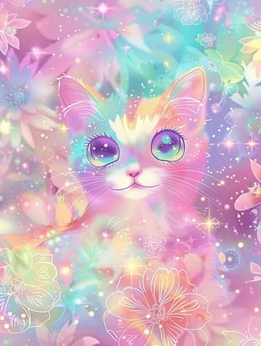 Diamond Painting Bunt 5D Diamant Painting Erwachsene und Kinder Bilder Katzen Mosaikherstellung Bastelset Crystal art Komplettset Zubehör DIY Diamanten Malerei Vollbohrer für Home Decor 25x35cm H0-44 Diamond Painting Bunt 5D Diamant Painting Erwachsene und Kinder Bilder Katzen Mosaikherstellung Bastelset Crystal art Komplettset Zubehör DIY Diamanten Malerei Vollbohrer für Home Decor 25x35cm H0-44 von Jaznnghh
