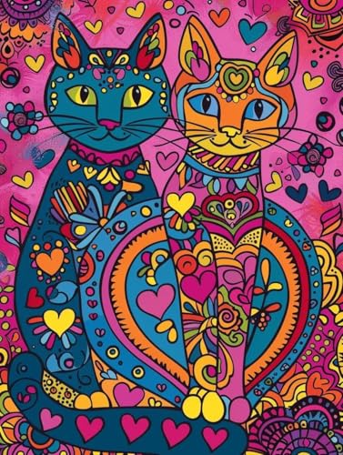 Diamond Painting Bunt 5D Diamant Painting Erwachsene und Kinder Bilder Katzen Mosaikherstellung Bastelset Crystal art Komplettset Zubehör DIY Diamanten Malerei für Home Decoration 100x130cm H0-42 Diamond Painting Bunt 5D Diamant Painting Erwachsene und Kinder Bilder Katzen Mosaikherstellung Bastelset Crystal art Komplettset Zubehör DIY Diamanten Malerei für Home Decoration 100x130cm H0-42 von Jaznnghh