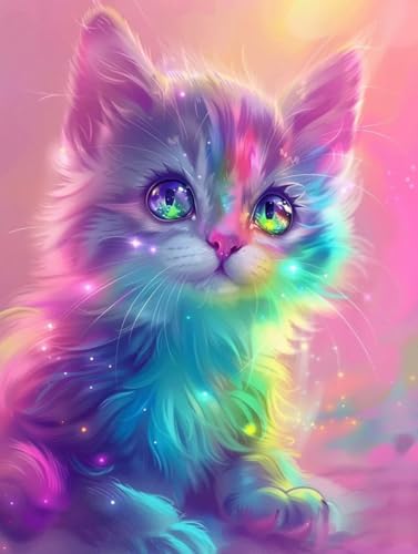 Diamond Painting Erwachsene Bunt 5D Diamant Painting Bilder Katzen 35x45 cm Mosaikherstellung Basteln Erwachsene Runder Vollbohrer Crystal art Diamant Malerei Stickerei Set für Home Wall Decor H0-43 Diamond Painting Erwachsene Bunt 5D Diamant Painting Bilder Katzen 35x45 cm Mosaikherstellung Basteln Erwachsene Runder Vollbohrer Crystal art Diamant Malerei Stickerei Set für Home Wall Decor H0-43 von Jaznnghh