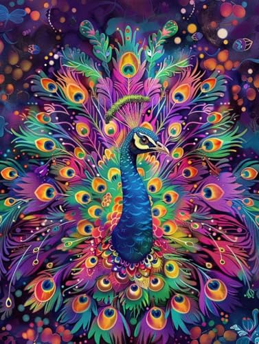 Diamond Painting Erwachsene Bunt 5D Diamant Painting Bilder Pfauen 100x130 cm Mosaikherstellung Basteln Erwachsene Runder Vollbohrer Crystal art Diamant Malerei Stickerei Set für Home Wall Decor H0-35 Diamond Painting Erwachsene Bunt 5D Diamant Painting Bilder Pfauen 100x130 cm Mosaikherstellung Basteln Erwachsene Runder Vollbohrer Crystal art Diamant Malerei Stickerei Set für Home Wall Decor H0-35 von Jaznnghh