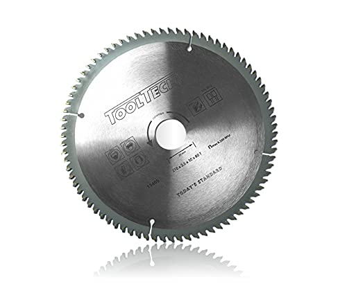 Profi Kreissägeblatt 210 x 30mm für HM NE Metall 80 Z 3 Reduzierringe Sägeblatt extra viele Zähne Alu Kunststoff Eisen (1, Kreissägeblatt) von Jb - Perfect