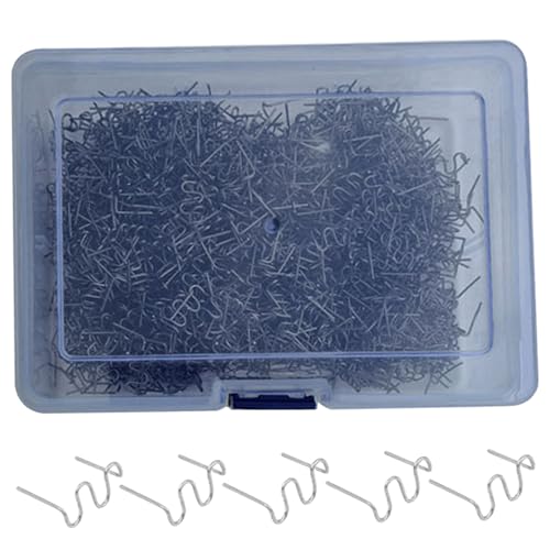 1000 Stück Plastikschweißer Staples 0,8 mm Wellenstoßstange Reparatur Kit Kunststoff Hefter Schweißkit zur Dekoration Auto Reparatur 1000 Stück Plastikschweißer Staples 0,8 mm Wellenstoßstange Reparatur Kit Kunststoff Hefter Schweißkit zur Dekoration Auto Reparatur von Jcasbdn