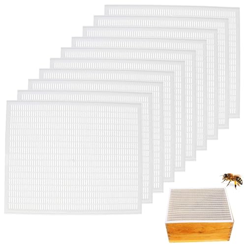 10pcs Queen -Ausschluss 10 Rahmen Plastikkönigin -Ausschluss mit Löchern Cuttable Biene Halten Sie Ihre Safe, verbessern Sie die Honigproduktion für Imkerinstarter -Kit 10pcs Queen -Ausschluss 10 Rahmen Plastikkönigin -Ausschluss mit Löchern Cuttable Biene Halten Sie Ihre Safe, verbessern Sie die Honigproduktion für Imkerinstarter -Kit von Jcasbdn
