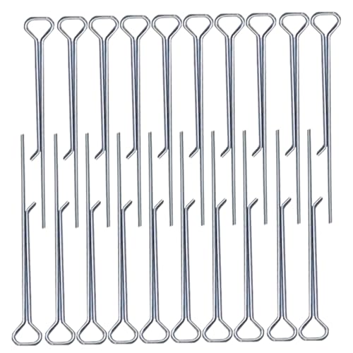 20pcs Candle Dochthalter 4,3 Zoll Silberne Edelstahl DIY Docht Centering Tool für Kerzenherstellung Vorräte 20pcs Candle Dochthalter 4,3 Zoll Silberne Edelstahl DIY Docht Centering Tool für Kerzenherstellung Vorräte von Jcasbdn