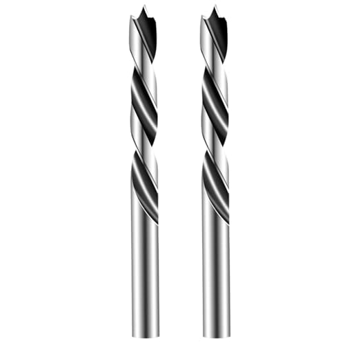 2pcs Drillbits 16mm (5/8) Dia Straight Runde Schaft -Spiral -Twist -Metall -Bohrer für Weichholz Hartholz Sperrholz Plastikkautschuk von Jcasbdn
