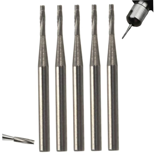5pcs Glasbohrbit, 0, 9 mm Wolframstahl -Vergaserbohrer für Auto Windschutzscheibe Felsharz Harz 5pcs Glasbohrbit, 0, 9 mm Wolframstahl -Vergaserbohrer für Auto Windschutzscheibe Felsharz Harz von Jcasbdn