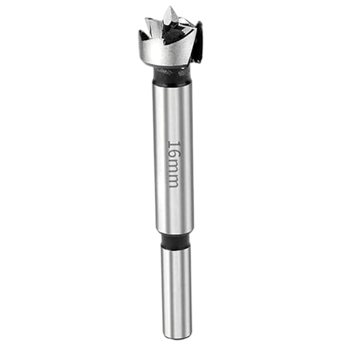 Bohrerbits 16 mm (5/8) Dia Straight Round Shank Metric Spiral Twist Metall Bohrer für Weichholz Hartholz Sperrholz Plastikkautschuk von Jcasbdn