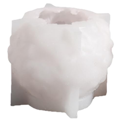 Kerzenformen 3d Plumeria Blumenkugel Kerze Herstellung von Formen Silikonform für Fondant Mini handgefertigt von Jcasbdn