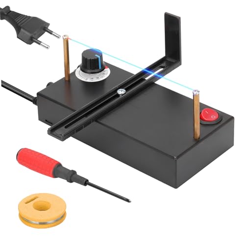 Ribbon -Schneidmaschinen -Kit, thermische Wärmebandschneidermaschine mit Schraubendreher für elektrisches Seil, Geflecht, Nylonbandseile von Jcasbdn