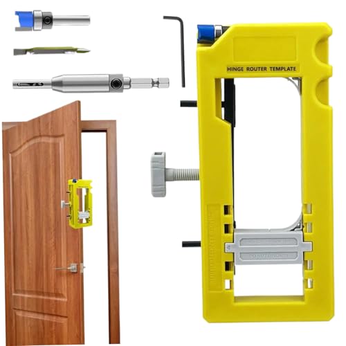 Türscharnierschnee, einfach zu installieren Scharnierschnecken mit Zubehör, Türschloss-Installationskit für 3-5 Zoll, Radius 1/4 oder 5/8 Zoll Türscharnierschnee, einfach zu installieren Scharnierschnecken mit Zubehör, Türschloss-Installationskit für 3-5 Zoll, Radius 1/4 oder 5/8 Zoll von Jcasbdn