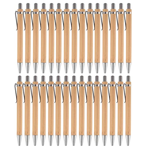 Jcevium Kugelschreiber Sets Misc.Quantities Bambus Holz Schreiben Instrument (30 Set) von Jcevium