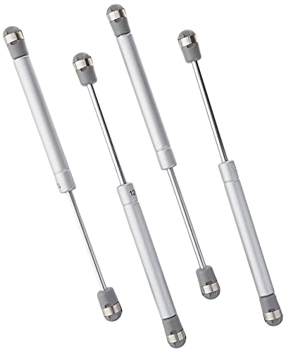 Jdel Gaskolben Stoßdämpfer Möbel Küche Feder Hydraulische Hebetüren Scharniere Federn Schrank mit Schrauben (120N/12kg 270mm, Nickel, 0, 4 Stück) Jdel Gaskolben Stoßdämpfer Möbel Küche Feder Hydraulische Hebetüren Scharniere Federn Schrank mit Schrauben (120N/12kg 270mm, Nickel, 0, 4 Stück) von Jdel