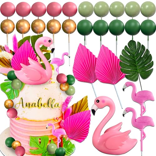 JeVenis 26 Stück Tropische Kuchendekorationen Flamingo Tortendekorationen Luau Kuchendekoration Hawaiianischer Strand Tortendekorationen JeVenis 26 Stück Tropische Kuchendekorationen Flamingo Tortendekorationen Luau Kuchendekoration Hawaiianischer Strand Tortendekorationen von JeVenis