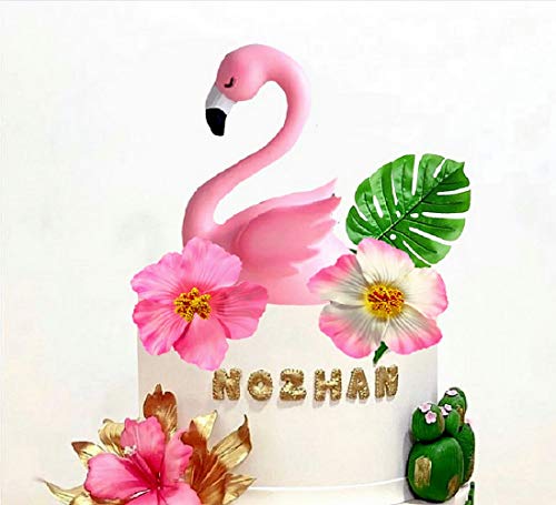 JeVenis Big Flamingo Kuchendeckel Flamingo Geburtstagstorte Dekoration Flamingo Kuchen Dekorationen von JeVenis