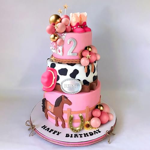 JeVenis Cowboy-Cowgirl-Kuchenaufsatz, Cowboy-Western-Kuchendekoration, Cowgirl-Hut, Geburtstagstortenaufsatz, Cowgirl-Stiefel, Kuhkugeln, Tortenaufsatz JeVenis Cowboy-Cowgirl-Kuchenaufsatz, Cowboy-Western-Kuchendekoration, Cowgirl-Hut, Geburtstagstortenaufsatz, Cowgirl-Stiefel, Kuhkugeln, Tortenaufsatz von JeVenis