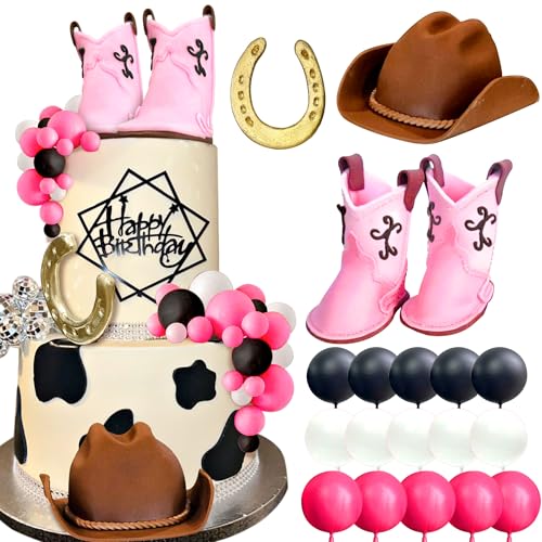 JeVenis Cowgirl Kuchen Decortaion Kuh Kuchen Dekoration Lets Go Mädchen Party Dekoration Disco Ball Kuchen Decortaion JeVenis Cowgirl Kuchen Decortaion Kuh Kuchen Dekoration Lets Go Mädchen Party Dekoration Disco Ball Kuchen Decortaion von JeVenis