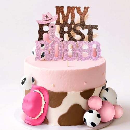 JeVenis Cowgirl-Kuchenaufsätze, My First Rodeo, Kuchendekoration, Cowgirl-Hut, Geburtstagskuchenaufsatz, Cowgirl-Stiefel, Kuhkugeln, Tortenaufsatz JeVenis Cowgirl-Kuchenaufsätze, My First Rodeo, Kuchendekoration, Cowgirl-Hut, Geburtstagskuchenaufsatz, Cowgirl-Stiefel, Kuhkugeln, Tortenaufsatz von JeVenis
