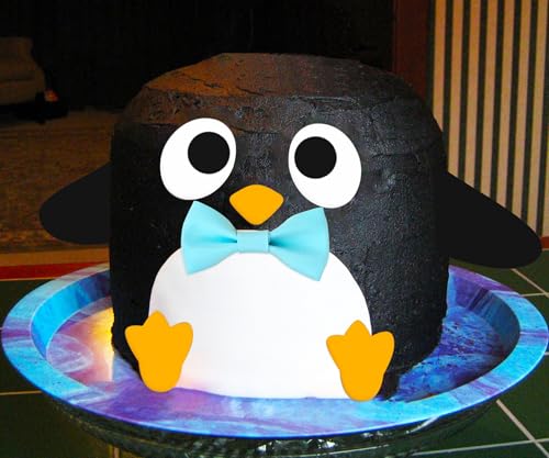 JeVenis Winter Pinguin Kuchen Dekoration Pinguin Kuchenaufsätze Pinguin Geburtstag Tortendeko Pinguin Geburtstagsdekorationen Polar Themed Geburtstagsparty Dekoration von JeVenis