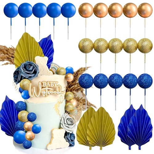JeVenis Dark Blue Tortendeko Kugeln Tortendeko Geburtstag Schaum Ball Kuchen Dekoration für Geburtstag Hochzeit Valentinstag Babyparty JeVenis Dark Blue Tortendeko Kugeln Tortendeko Geburtstag Schaum Ball Kuchen Dekoration für Geburtstag Hochzeit Valentinstag Babyparty von JeVenis