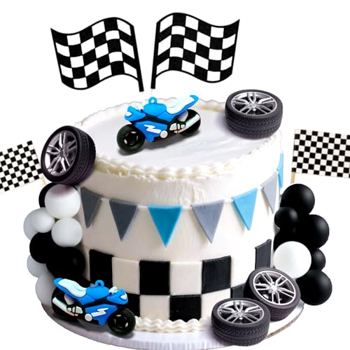 JeVenis Dirt Bike Party Dekorationen Motorrad Kuchen Dekoration Motorrad Mann Geburtstag für Dirt Bike Baby Shower Dekor JeVenis Dirt Bike Party Dekorationen Motorrad Kuchen Dekoration Motorrad Mann Geburtstag für Dirt Bike Baby Shower Dekor von JeVenis