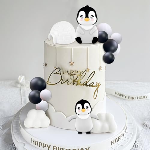JeVenis Frozen Pinguin Geburtstagsdekoration Pinguin Geburtstag Kuchen Topper Pinguin Party Favors Pinguin Geburtstag Party Supplies JeVenis Frozen Pinguin Geburtstagsdekoration Pinguin Geburtstag Kuchen Topper Pinguin Party Favors Pinguin Geburtstag Party Supplies von JeVenis