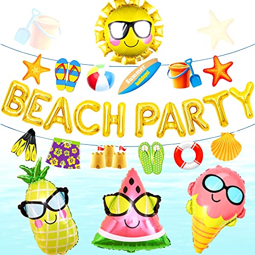 JeVenis Hawaii Beach Party Deko Beach Party Dekorationen Hawaii Party Dekorationen Luftballons Deko für Tropische Sommer Geburtstag JeVenis Hawaii Beach Party Deko Beach Party Dekorationen Hawaii Party Dekorationen Luftballons Deko für Tropische Sommer Geburtstag von JeVenis