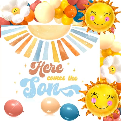 JeVenis Helden Sohn Hintergrund Ballon Dekoration Hier kommt son Hintergrund Ballon Dekoration (Hier kommt son) von JeVenis