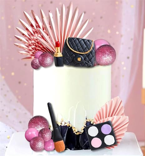 JeVenis Makeup Tortendeko Kuchen Dekoration Kugel Palmblätter Kuchendekoration Tortendeko Blumen JeVenis Makeup Tortendeko Kuchen Dekoration Kugel Palmblätter Kuchendekoration Tortendeko Blumen von JeVenis