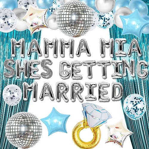 JeVenis Mamma Mia Shes Getting Married Bachelorette Dekoration Last Disco Party Supplies Mamma Mia Bachelorette Dekoration 70er Jahre Bachelorette Dekoration von JeVenis