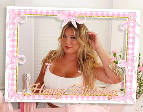 JeVenis Rosa Bogen Geburtstag Photo Booth Requisiten Rahmen Bogen Geburtstag Partyzubehör Mädchen Rosa Bogen Geburtstag Dekoration Rosa Bogen Geburtstag Dekorationen JeVenis Rosa Bogen Geburtstag Photo Booth Requisiten Rahmen Bogen Geburtstag Partyzubehör Mädchen Rosa Bogen Geburtstag Dekoration Rosa Bogen Geburtstag Dekorationen von JeVenis