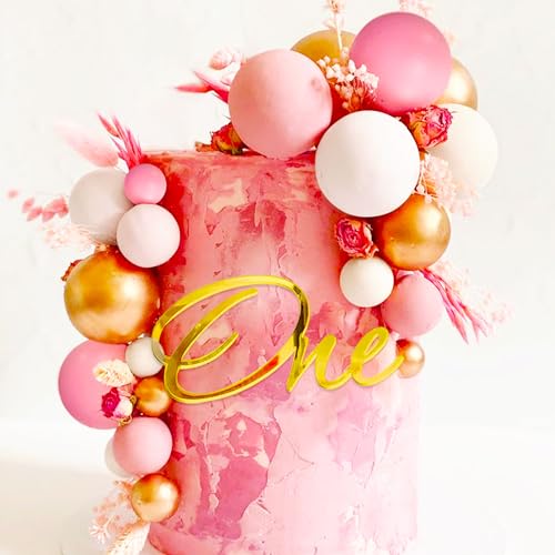 JeVenis Rosa Gold Ein Tortenaufleger Miss Onederful Erste Torte Topper Onederful First Birthday Tortendekorationen für Rosa Geburtstag Partyzubehör JeVenis Rosa Gold Ein Tortenaufleger Miss Onederful Erste Torte Topper Onederful First Birthday Tortendekorationen für Rosa Geburtstag Partyzubehör von JeVenis