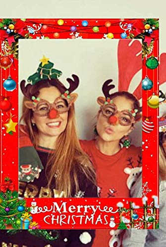 JeVenis Weihnachten Foto Booth Props Christmas Photo Props Weihnachten Foto Requisiten Weihnachten Fotorahmen Weihnachten Photo Booth Weihnachten Party Dekoration JeVenis Weihnachten Foto Booth Props Christmas Photo Props Weihnachten Foto Requisiten Weihnachten Fotorahmen Weihnachten Photo Booth Weihnachten Party Dekoration von JeVenis