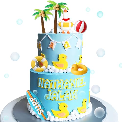 JeVenis Strand Pool Party Tortendekorationen Mädchen Sommer Tortenaufleger Pool Party Kuchen Dekorationen Luau Tortendekorationen Hawaiianische Tortenaufleger für Sommerdekorationen JeVenis Strand Pool Party Tortendekorationen Mädchen Sommer Tortenaufleger Pool Party Kuchen Dekorationen Luau Tortendekorationen Hawaiianische Tortenaufleger für Sommerdekorationen von JeVenis