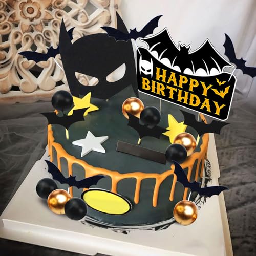 JeVenis Superhero Cake Decoration Tortenfiguren Kindergeburtstag Spider Kuchen Deko Cupcake Toppers Kuchen Hero Tortenaufleger Superhelden Cake Topper für Kinder Geburtstag von JeVenis