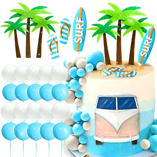 JeVenis Surfen Geburtstagstorte Dekoration Babyauf breitem Kuchen Dekoration Strand Surf Welle Kuchen Topper Surfbrett Schwimmen Pantoffeln Kuchen JeVenis Surfen Geburtstagstorte Dekoration Babyauf breitem Kuchen Dekoration Strand Surf Welle Kuchen Topper Surfbrett Schwimmen Pantoffeln Kuchen von JeVenis