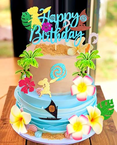 JeVenis Vaiana-Kuchenaufsatz, Moana, Geburtstagskuchendekoration, Moana, Cupcake-Topper für Geburtstag, Babyparty, Partyzubehör JeVenis Vaiana-Kuchenaufsatz, Moana, Geburtstagskuchendekoration, Moana, Cupcake-Topper für Geburtstag, Babyparty, Partyzubehör von JeVenis
