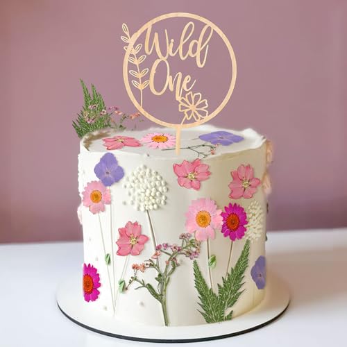 JeVenis Wildblumen-Kuchenaufsätze, wilde Blume, Kuchendekoration für den ersten Geburtstag, Kuchendekoration für Geburtstagspartys JeVenis Wildblumen-Kuchenaufsätze, wilde Blume, Kuchendekoration für den ersten Geburtstag, Kuchendekoration für Geburtstagspartys von JeVenis